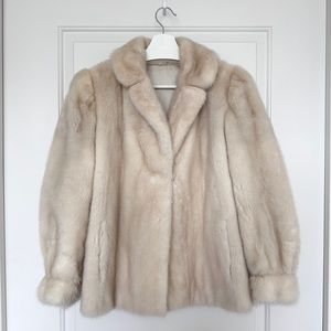 mink jackets for women size small.